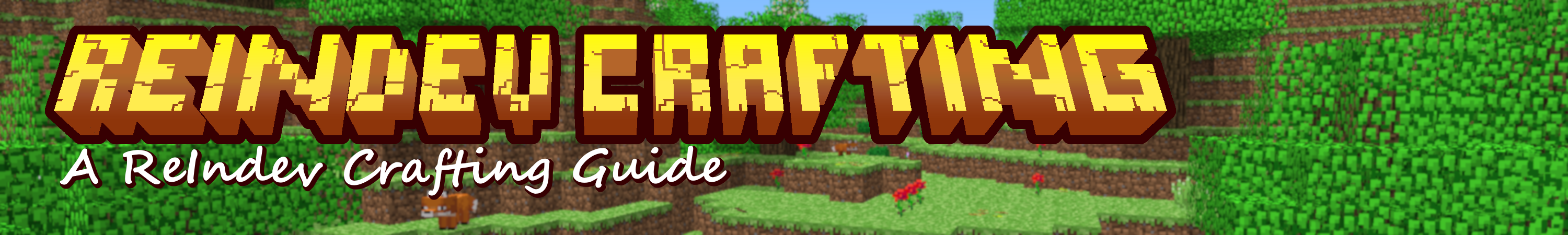 ReIndev Crafting Guide Header