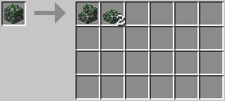 Mossy Cobblestone Stairs Recipe