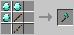 Diamond Axe Recipe