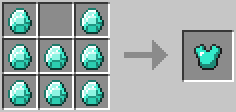 Diamond Chestplate Recipe