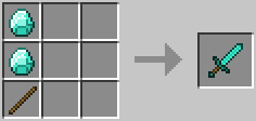Diamond Sword Recipe