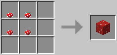 Red Mushroom Block Recipe
