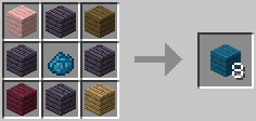 Cyan Planks Recipe