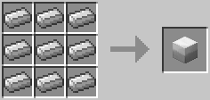 Block of Iron Recipe