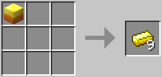 Gold Ingot Recipe